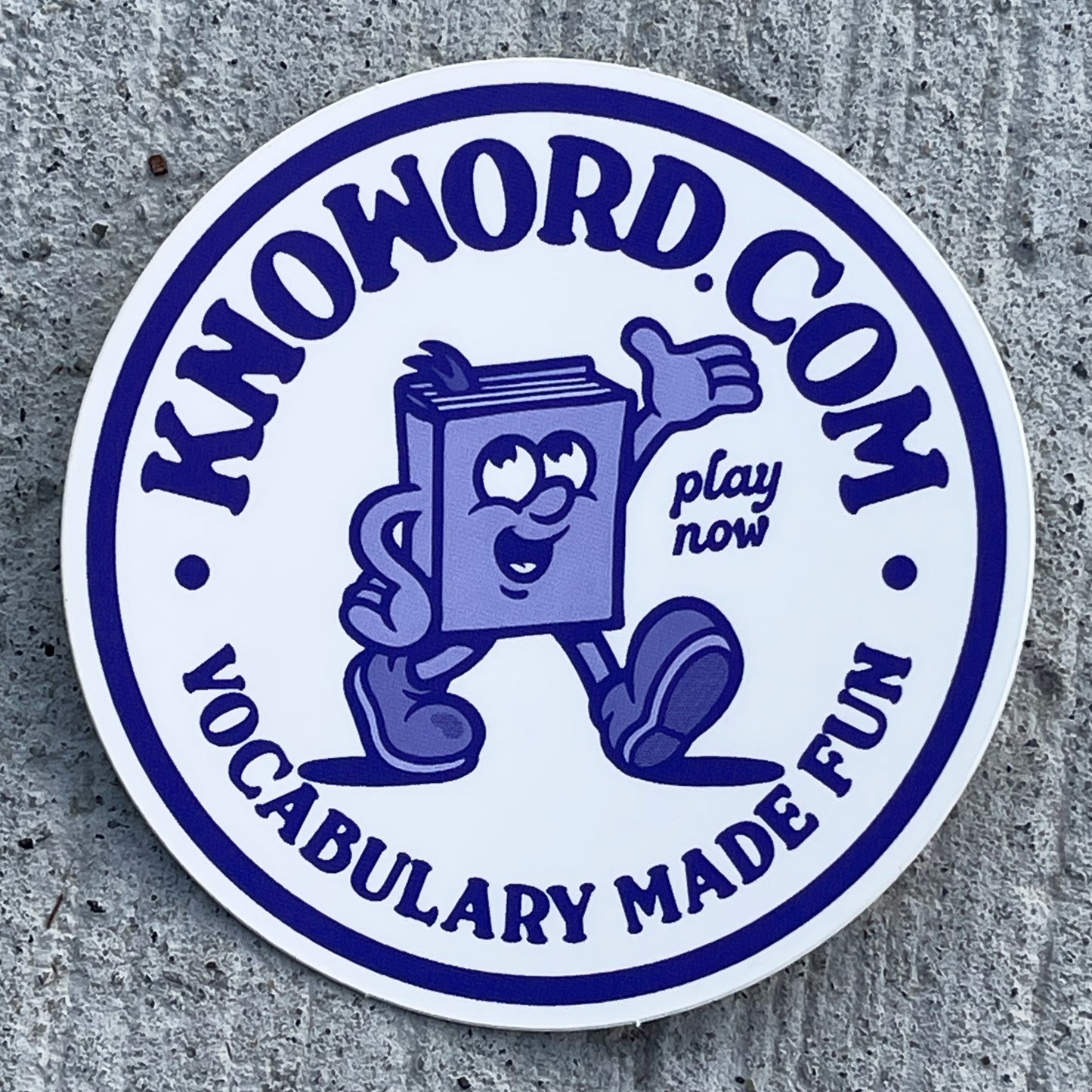 "Vocabulary Made Fun" Sticker