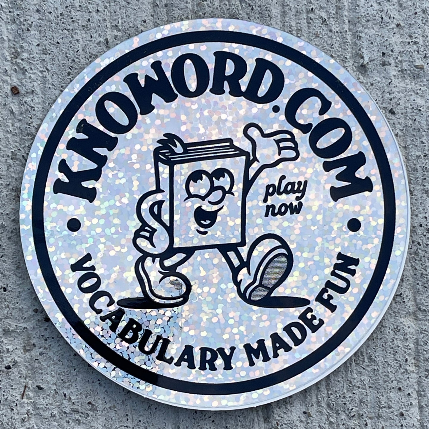 "Vocabulary Made Fun" Sticker